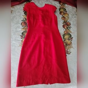 Bichon by Sara Edwards Sleeveless Red Dress Size  10Pre-owned